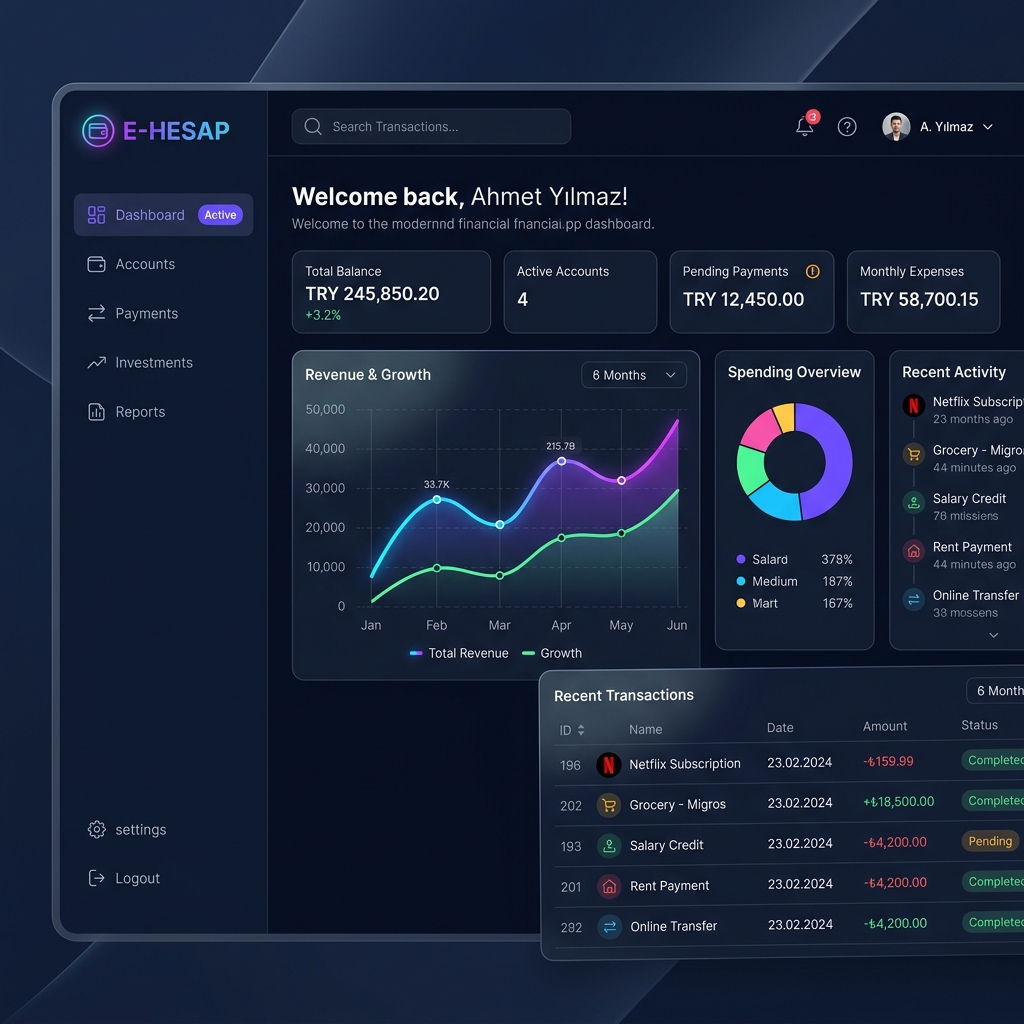 SaaS Dashboard